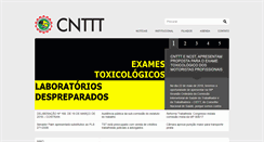 Desktop Screenshot of cnttt.org.br